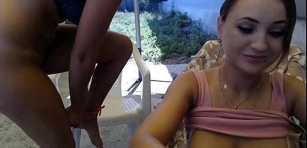  Two Busty Girls Masturbating On Live Webcam